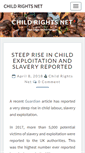 Mobile Screenshot of childrightsnet.org
